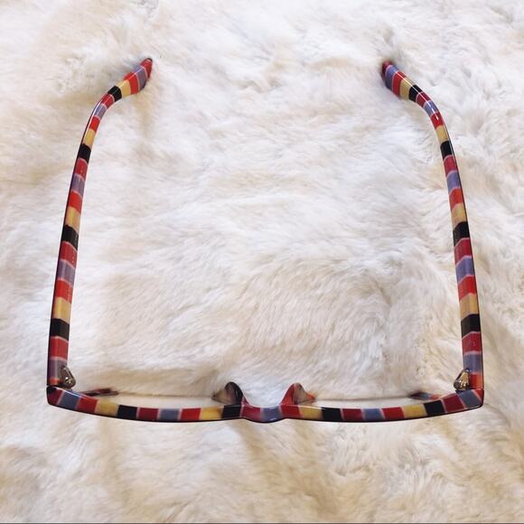 Brooke Black Half Rim Rectangle Reader Glasses - Picture 9 of 11